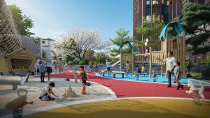 Sân chơi trẻ em tại Legacy Hinoiri