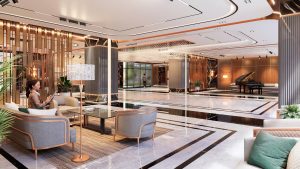 Sảnh chung cư Legacy Hinoiri